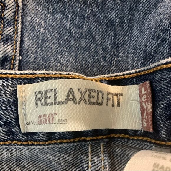 Levis 550 Relaxed Fit Straight Leg Men’s 100% Cotton Med Wash Jeans - Picture 9 of 9